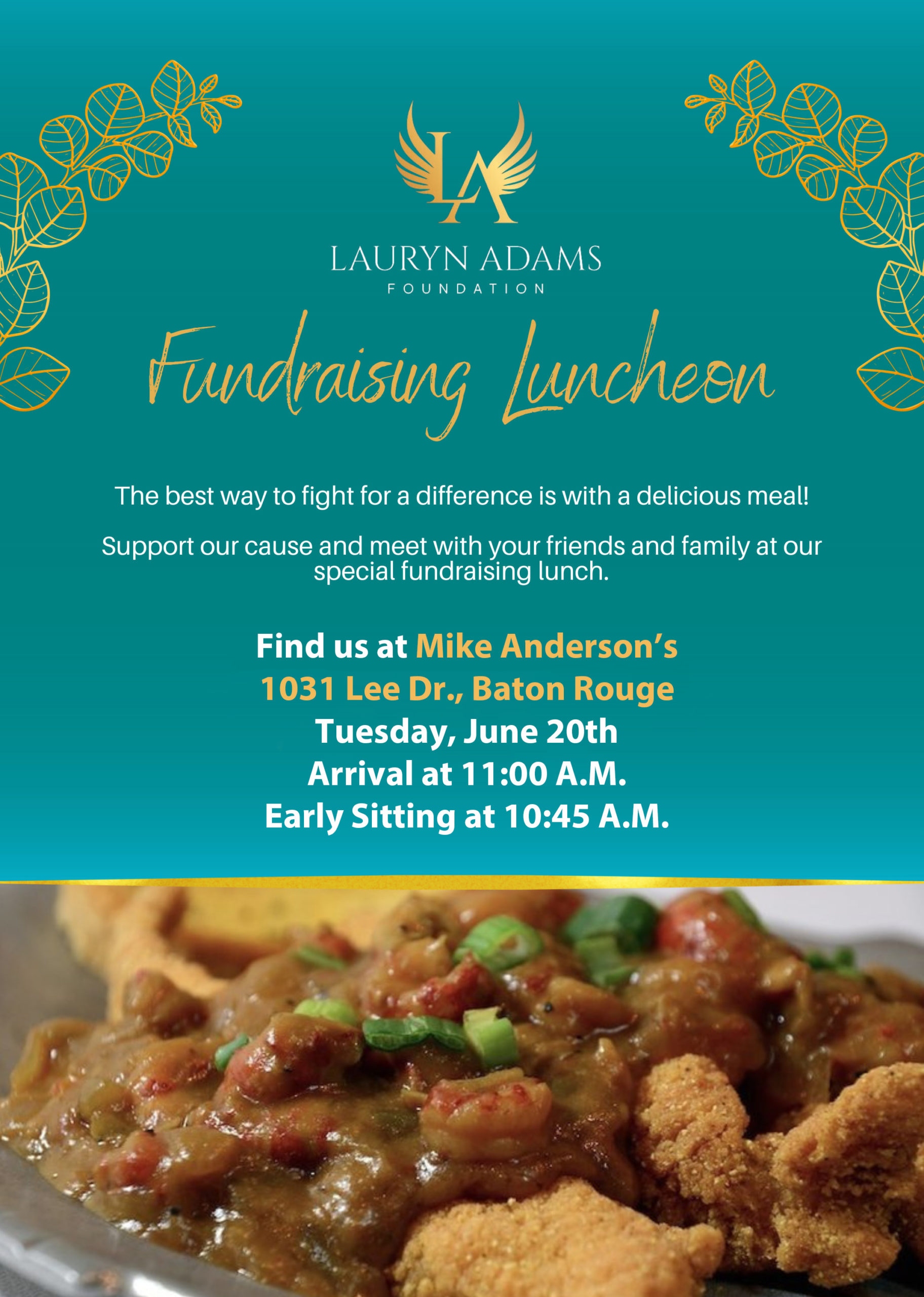 Fundraising Luncheon The Lauryn Adams Foundation