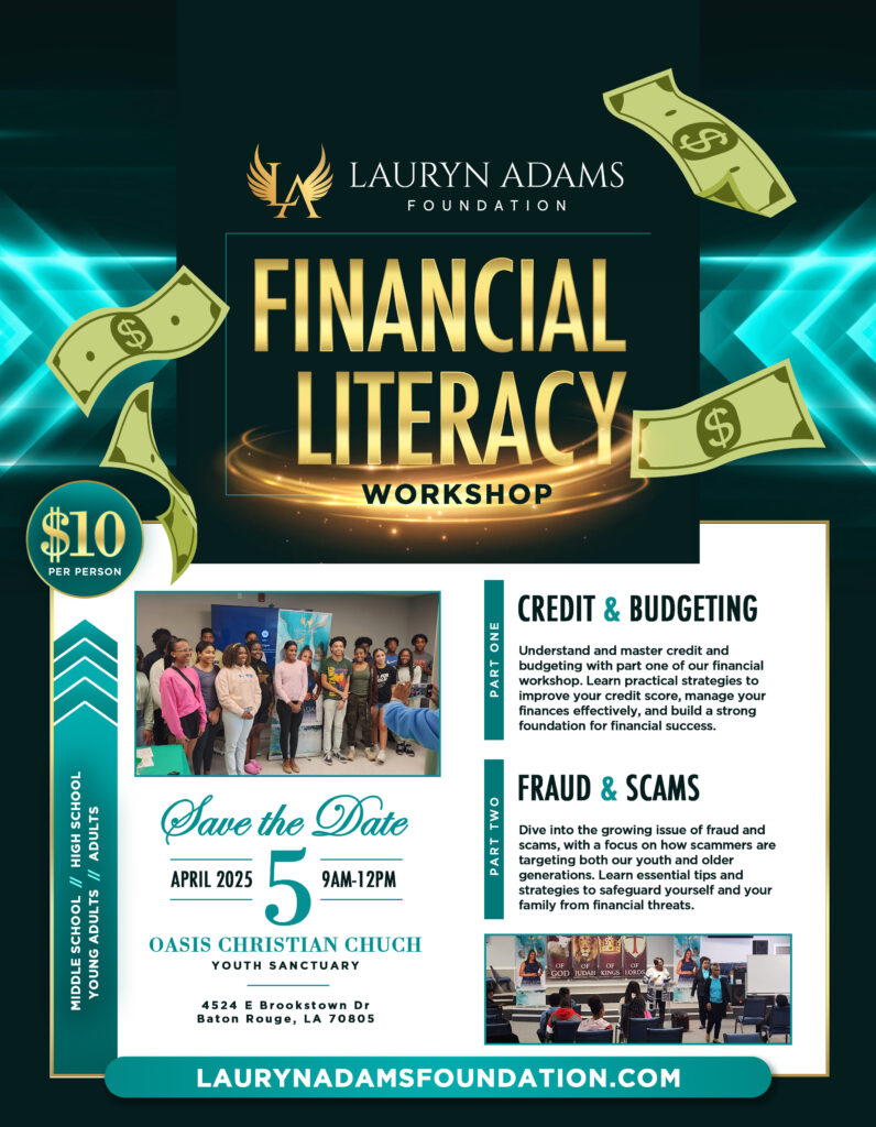 Financial Literacy Flyer