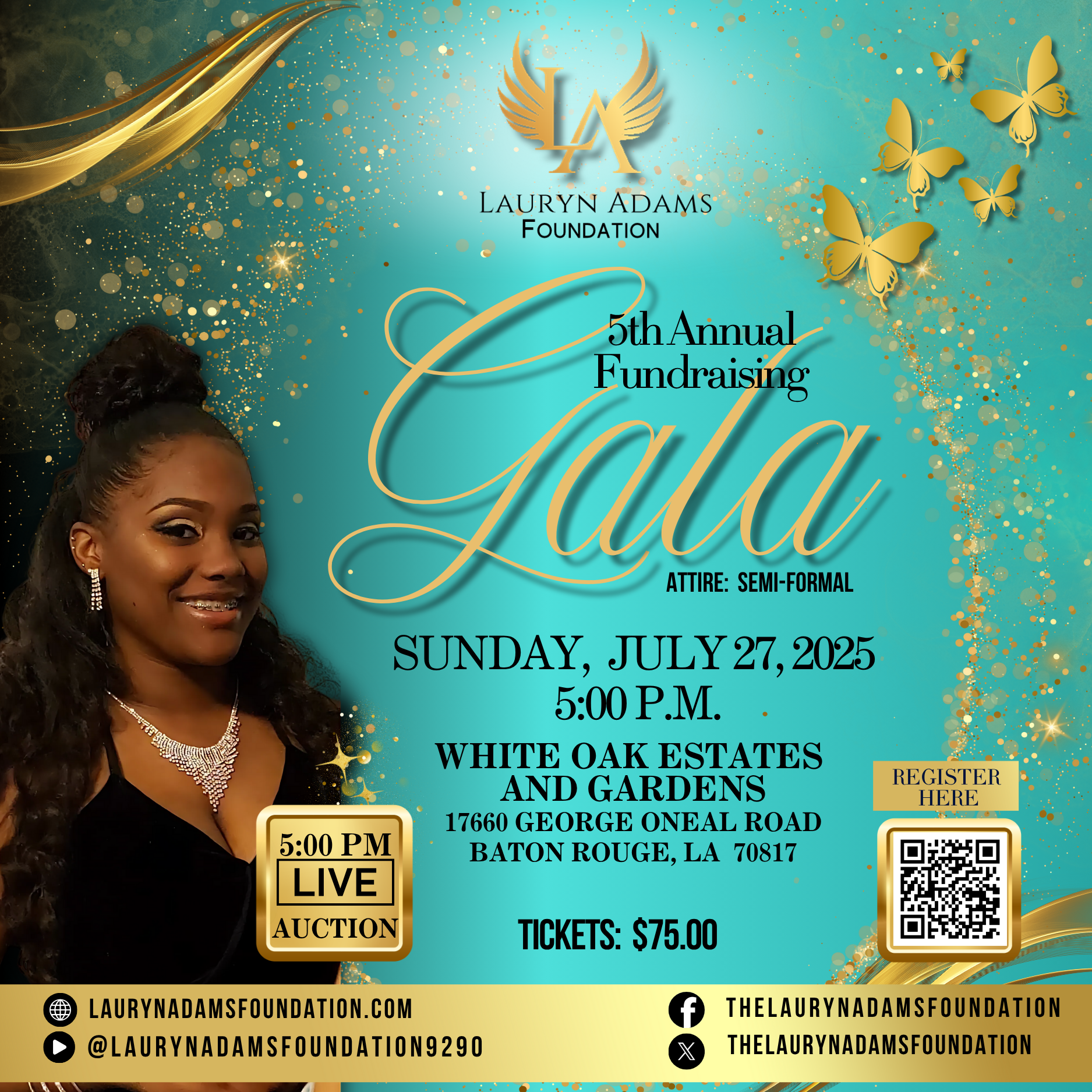 2025 LAF Gala Flyer